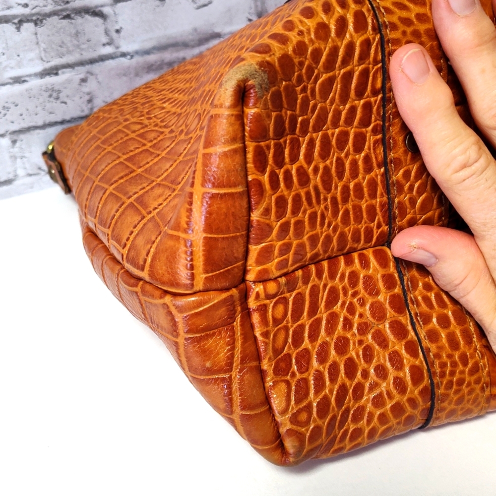 Patricia Nash Embossed Leather Tote - Picture 10 of 13
